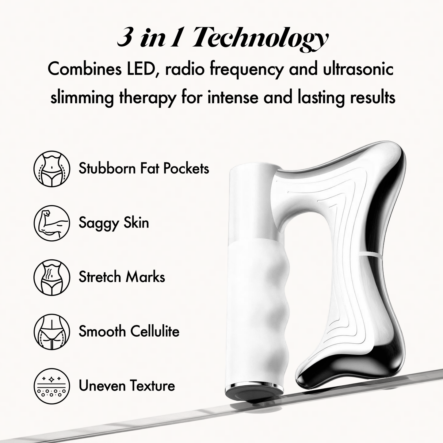 Evero® Sculptor Full Body Contour Device with Heat & EMS